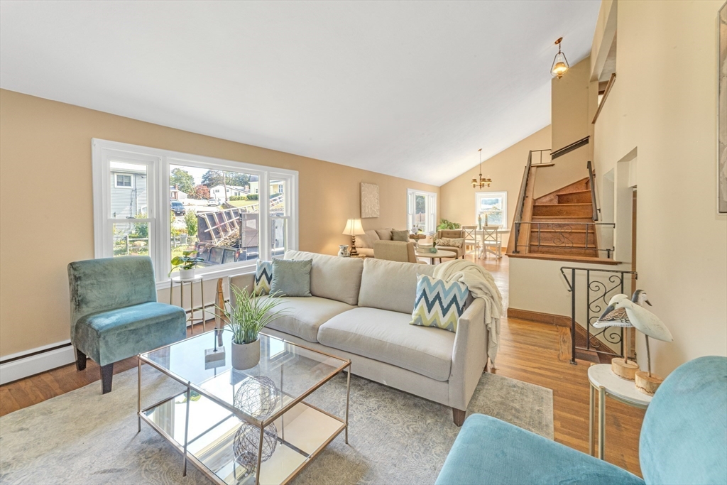 44 Milton Avenue Boston, MA 02136 - Photo 9 of 32 a living room with furniture wooden floor and a large window