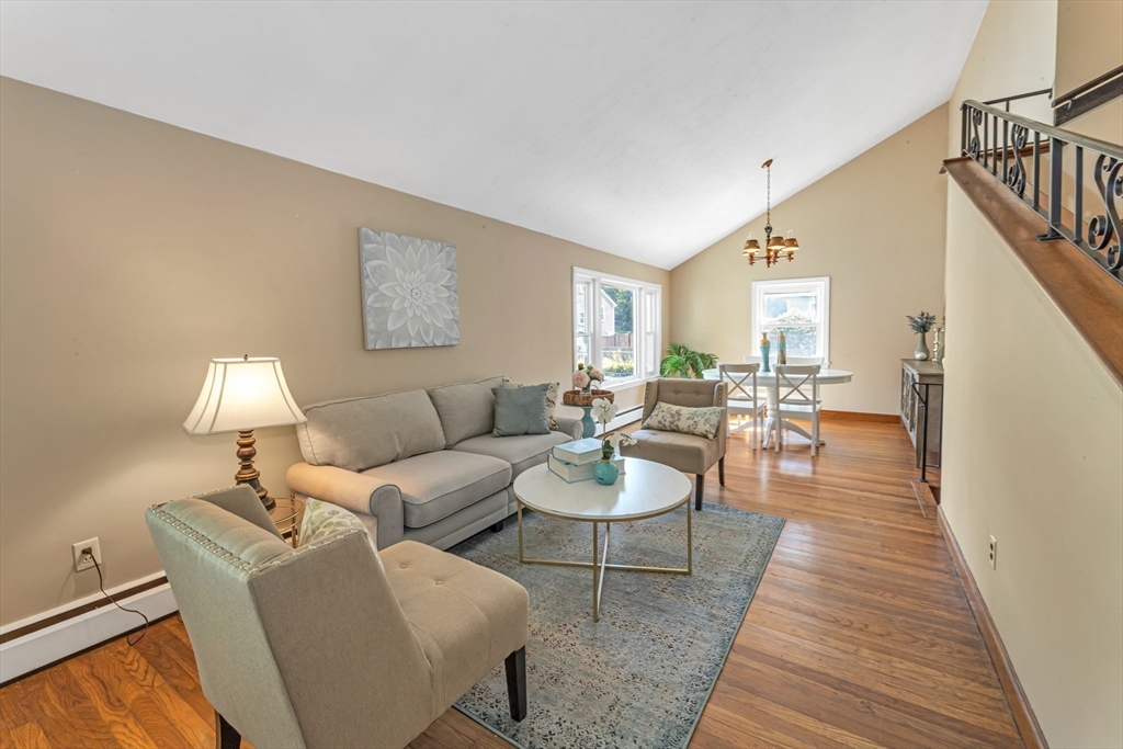 44 Milton Avenue Boston, MA 02136 - Photo 10 of 32 a living room with furniture and a wooden floor