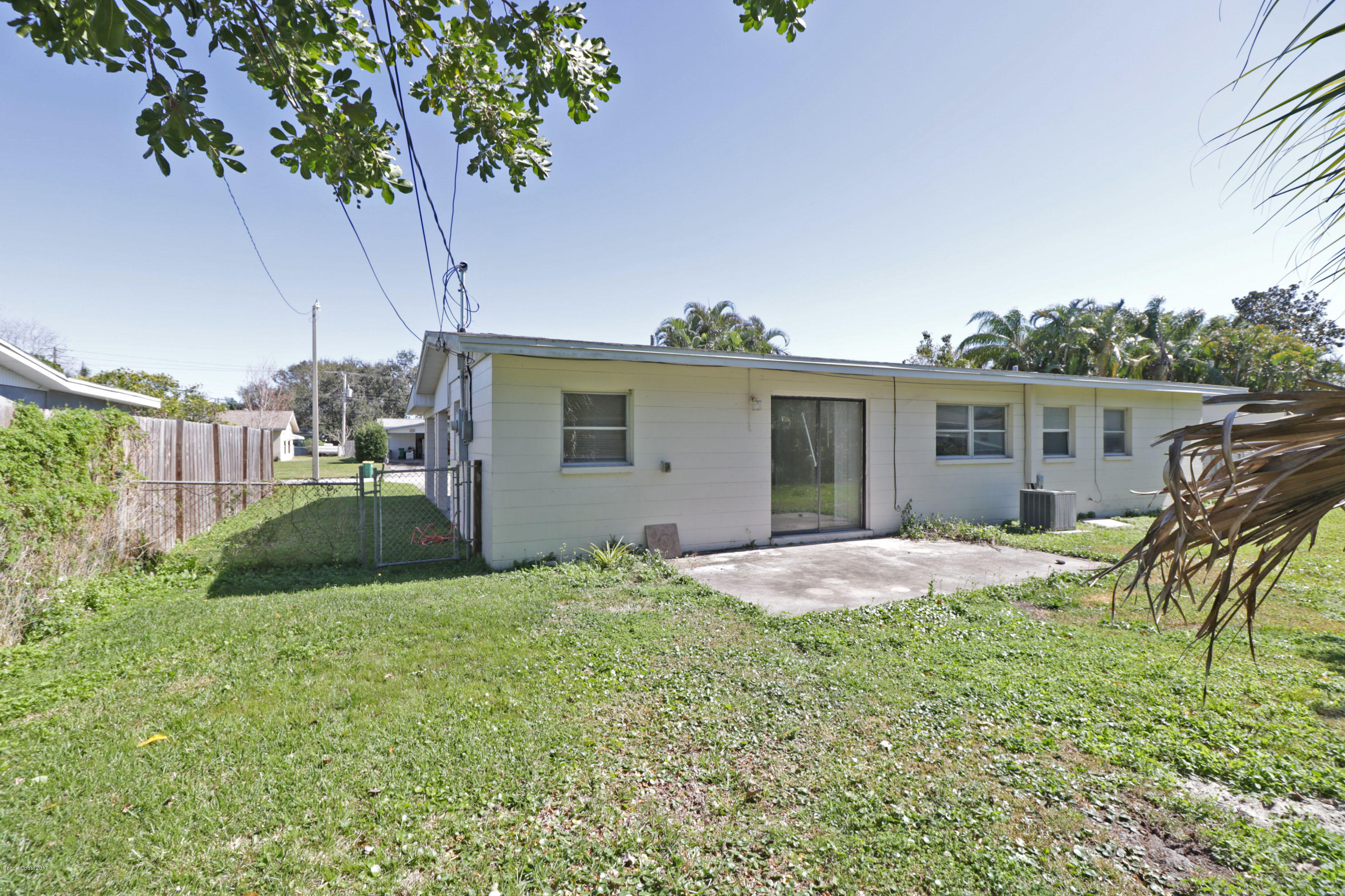 317 3rd Street Merritt Island, FL 32953 - Photo 24 of 26 Backyard View