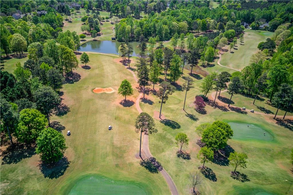 2310 Olde Hickory Place Monroe, GA 30656 - Photo 43 of 46 an aerial view of residential houses with outdoor space