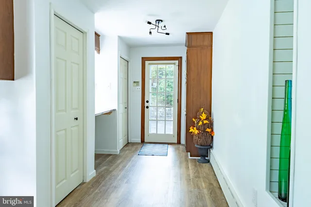 a view of entryway and hall