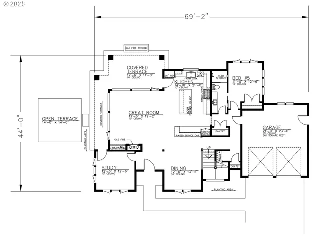 a picture of floor plan