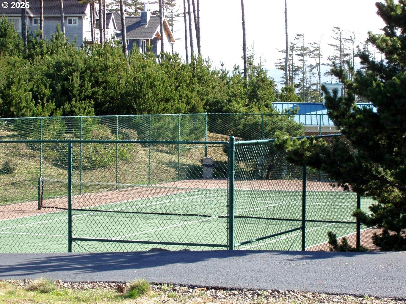 505 Capes Drive, Unit 9 Oceanside, OR 97141 - Photo 44 of 45 a view of a tennis court