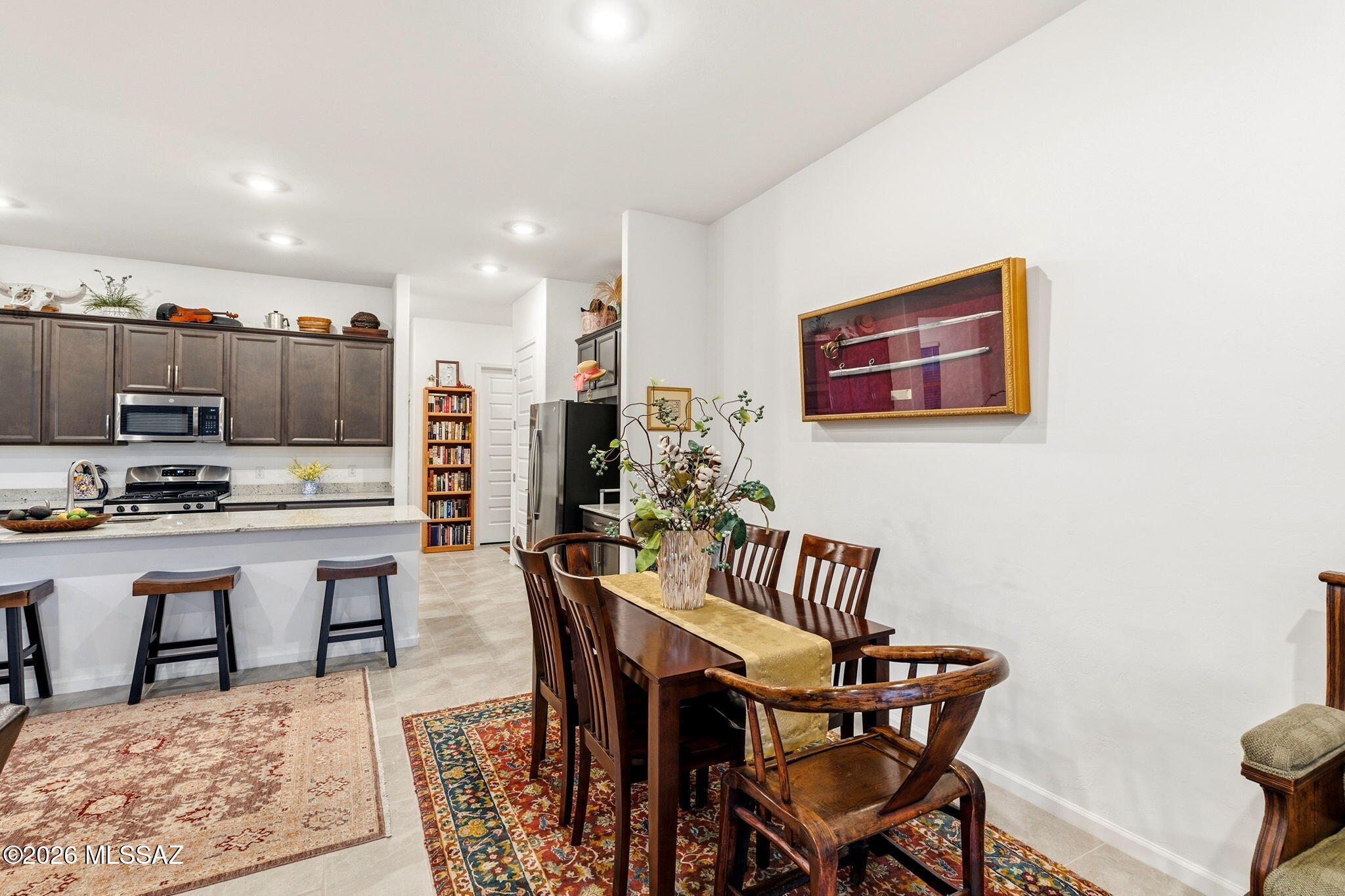 17629 South Ridgerunner Drive Vail, AZ 85641 - Photo 7 of 36 Dining area is open to kitchen & great room!