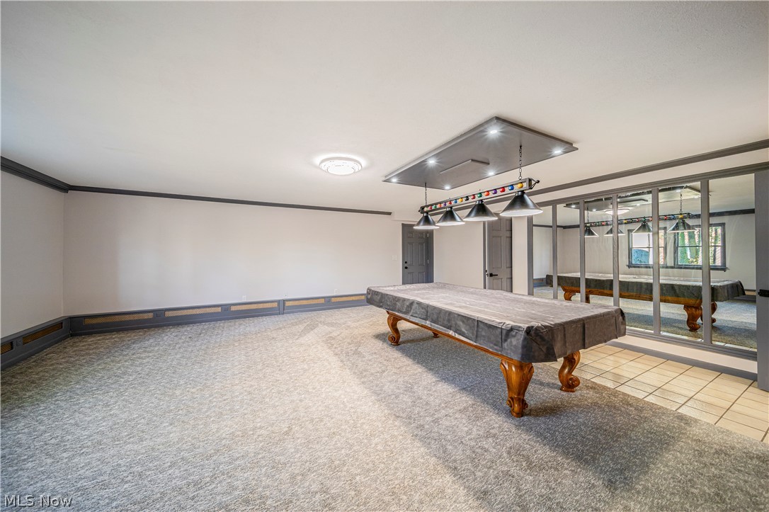 4281 North Forest Ridge Drive Ashtabula, OH 44004 - Photo 5 of 34 20 x 24' recreation room. Lots of options including plumbed area for adding a bar.