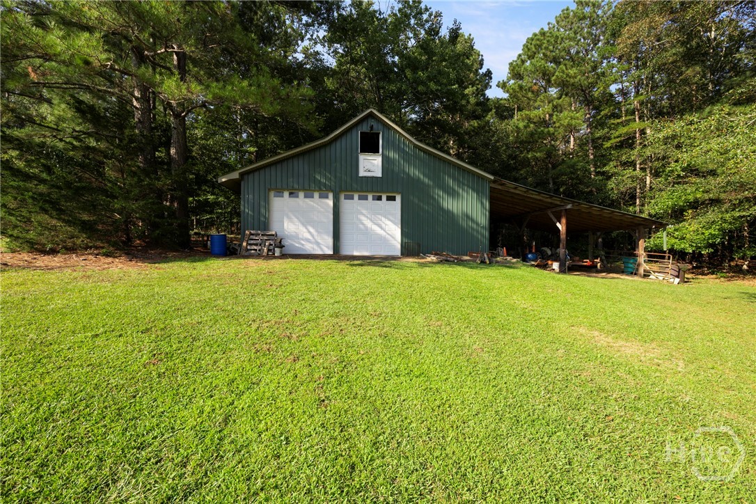 1348 Barwick Hill Road Comer, GA 30629 - Photo 11 of 40 Barn & gated garden area