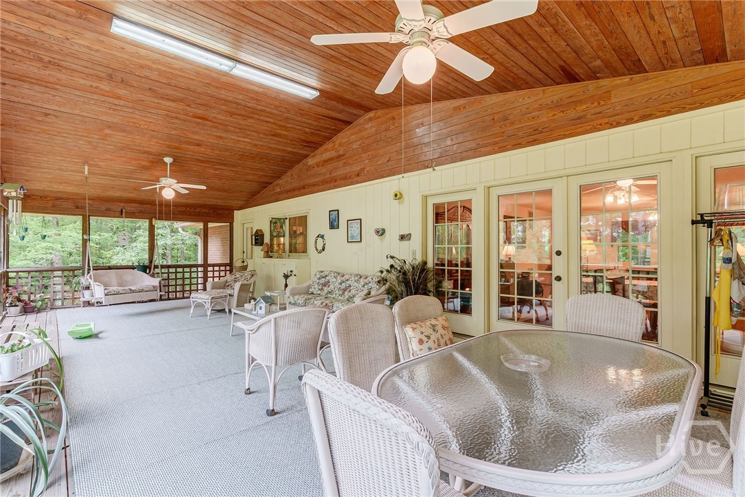 1348 Barwick Hill Road Comer, GA 30629 - Photo 22 of 40 Beautiful screened porch
