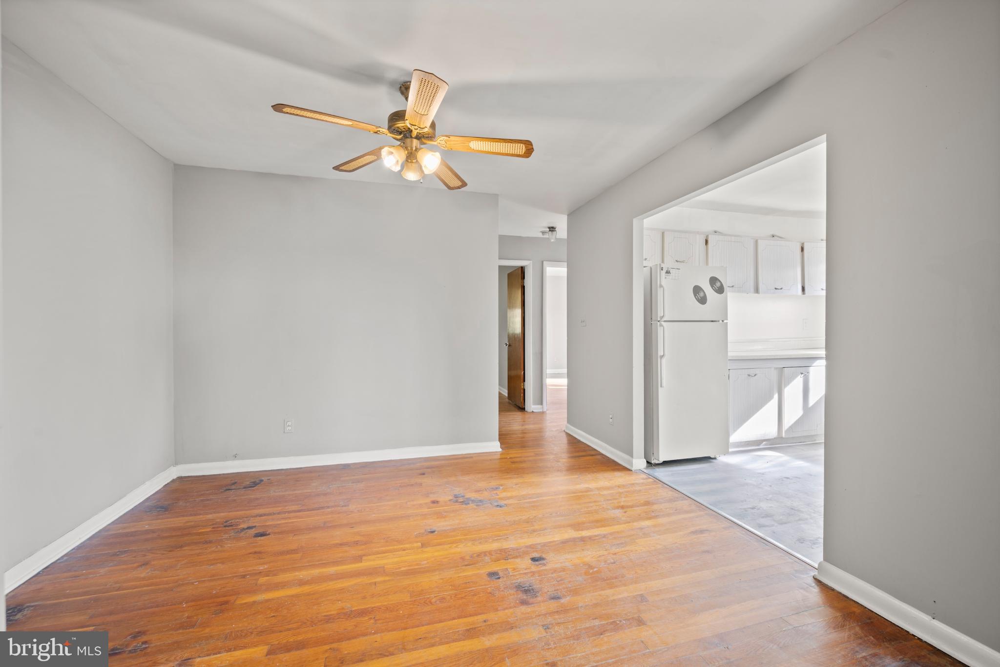 6511 Parsons Avenue Baltimore, MD 21215 - Photo 19 of 25 a view of empty room with wooden floor