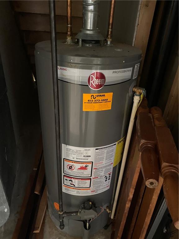 280 Old Lebanon Church Road Pittsburgh, PA 15236 - Photo 28 of 29 a view of water heater room