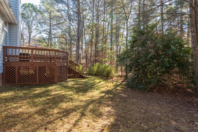 110 Blue Ridge Court Durham, NC 27703 - Photo 18 of 20 Backyard