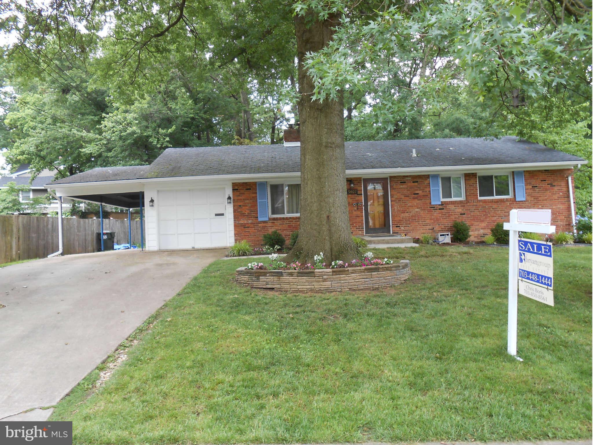 5407 Juliet Street Springfield, VA 22151 - Photo 1 of 27 Exterior (Main)