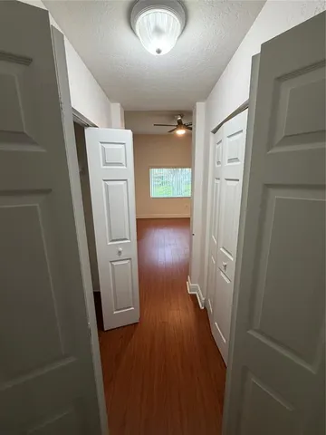 a view of backyard with window