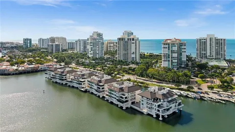 a view of a city with tall buildings