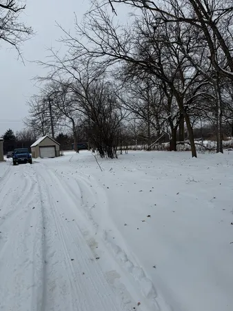 a view of white and covered with snow