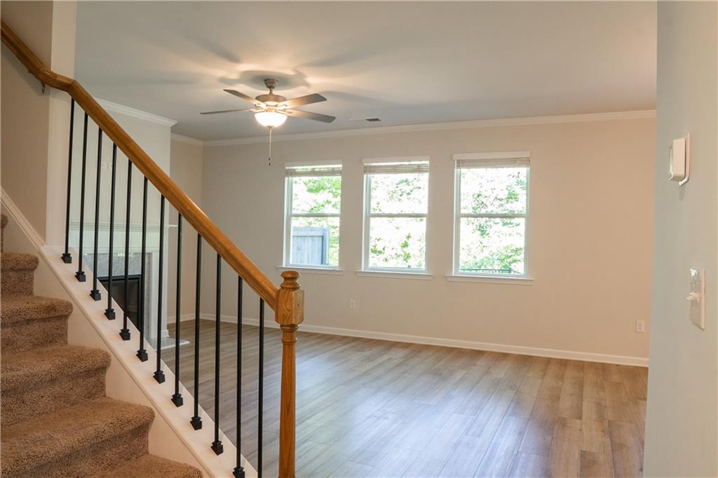 4545 Ajo Walk Atlanta, GA 30331 - Photo 9 of 28 a view of an entryway with wooden floor