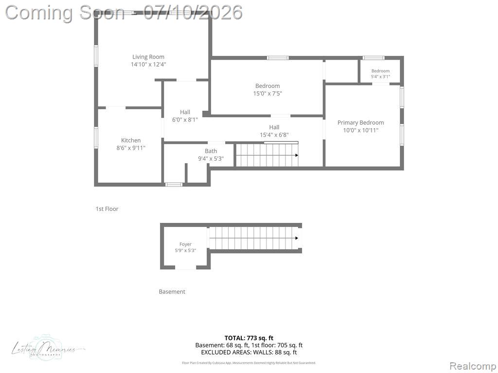 261 Fitz Road Goodells, MI 48027 - Photo 40 of 41 all_floors_261_fitz_road_upstairs_wales_with_dim.jpg