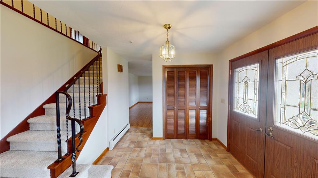 420 Sawmill Run Road Butler, PA 16001 - Photo 4 of 46 a view of entryway and hall with wooden floor