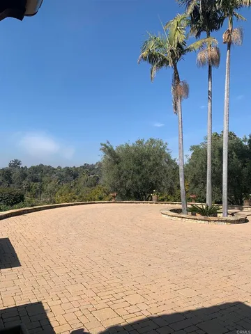 a view of a lake with a mountain