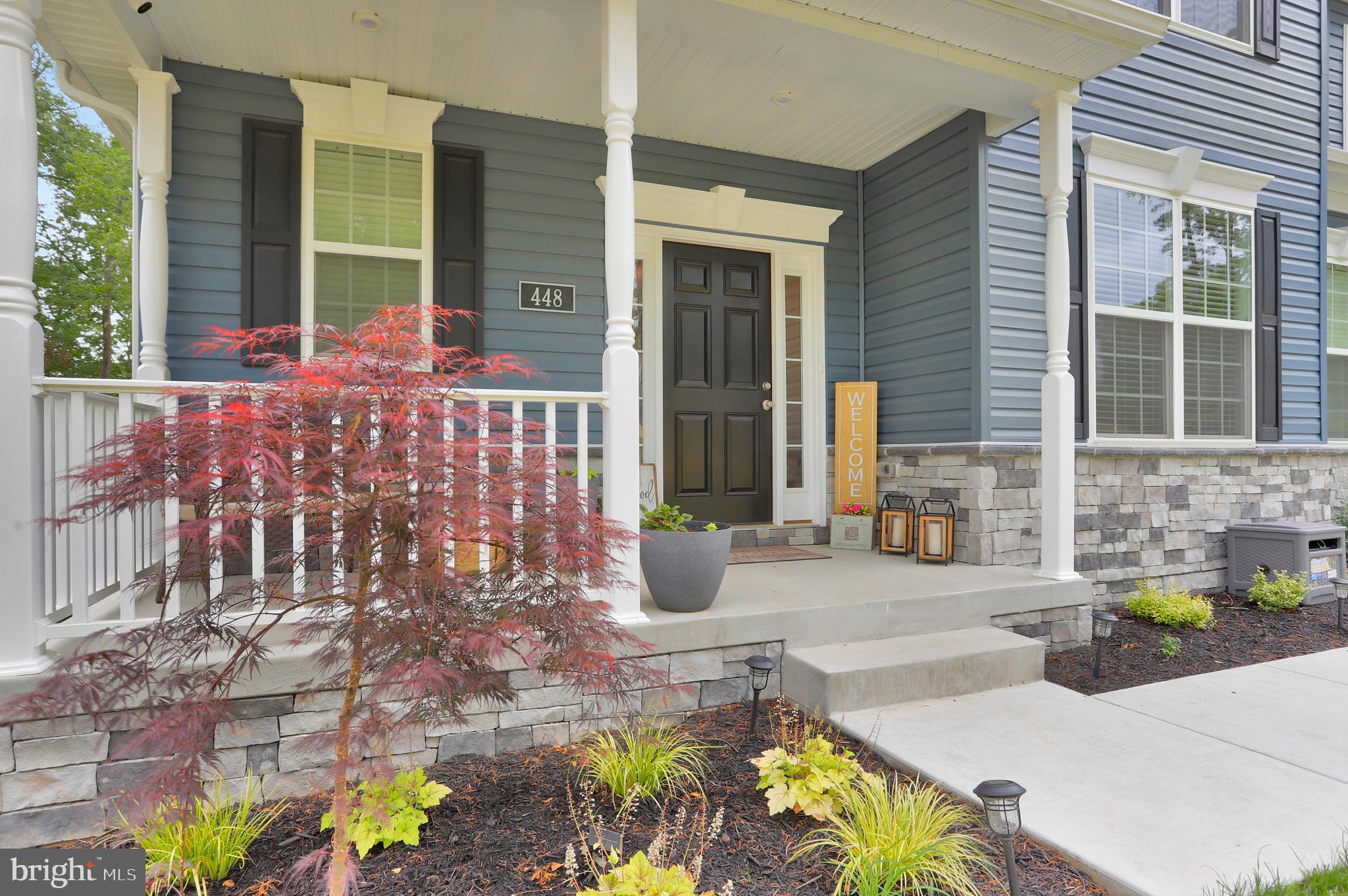 448 Underwood Drive Falling Waters, WV 25419 - Photo 2 of 55 Inviting Front Entry w/ Landscaping