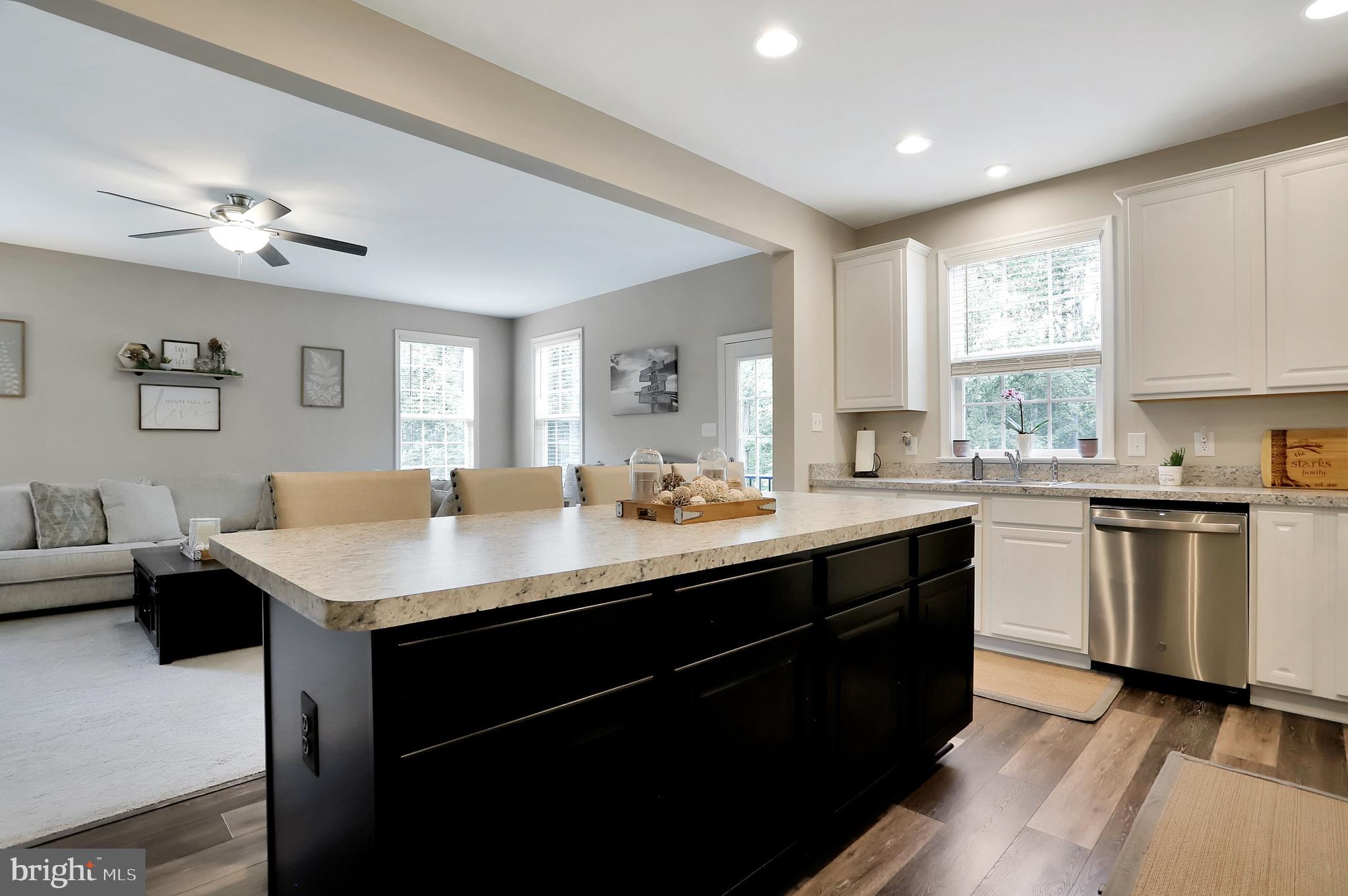 448 Underwood Drive Falling Waters, WV 25419 - Photo 11 of 55 Kitchen; OPEN to Living Room