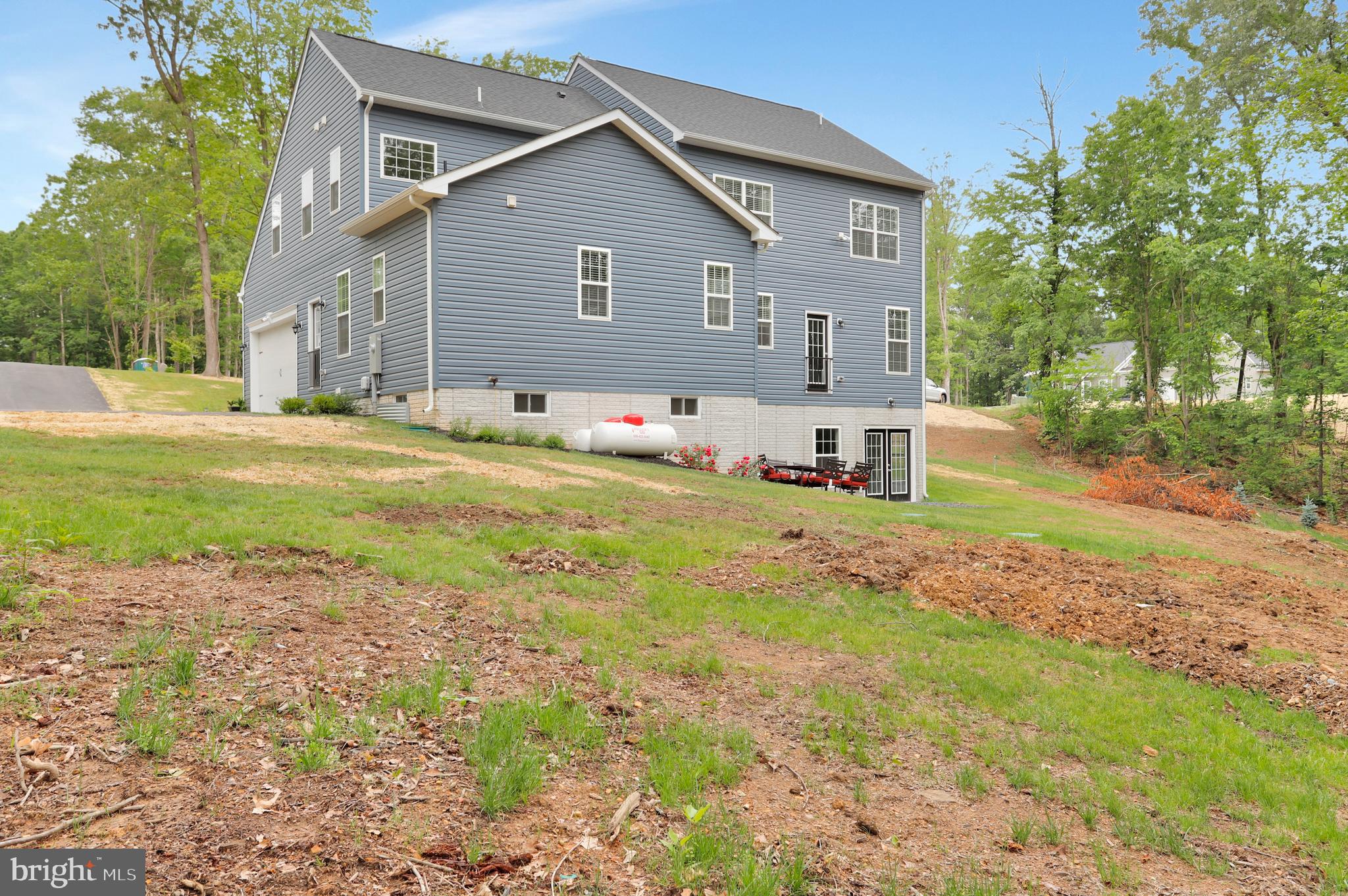 448 Underwood Drive Falling Waters, WV 25419 - Photo 49 of 55 Rear of Home; Pool Possible!!