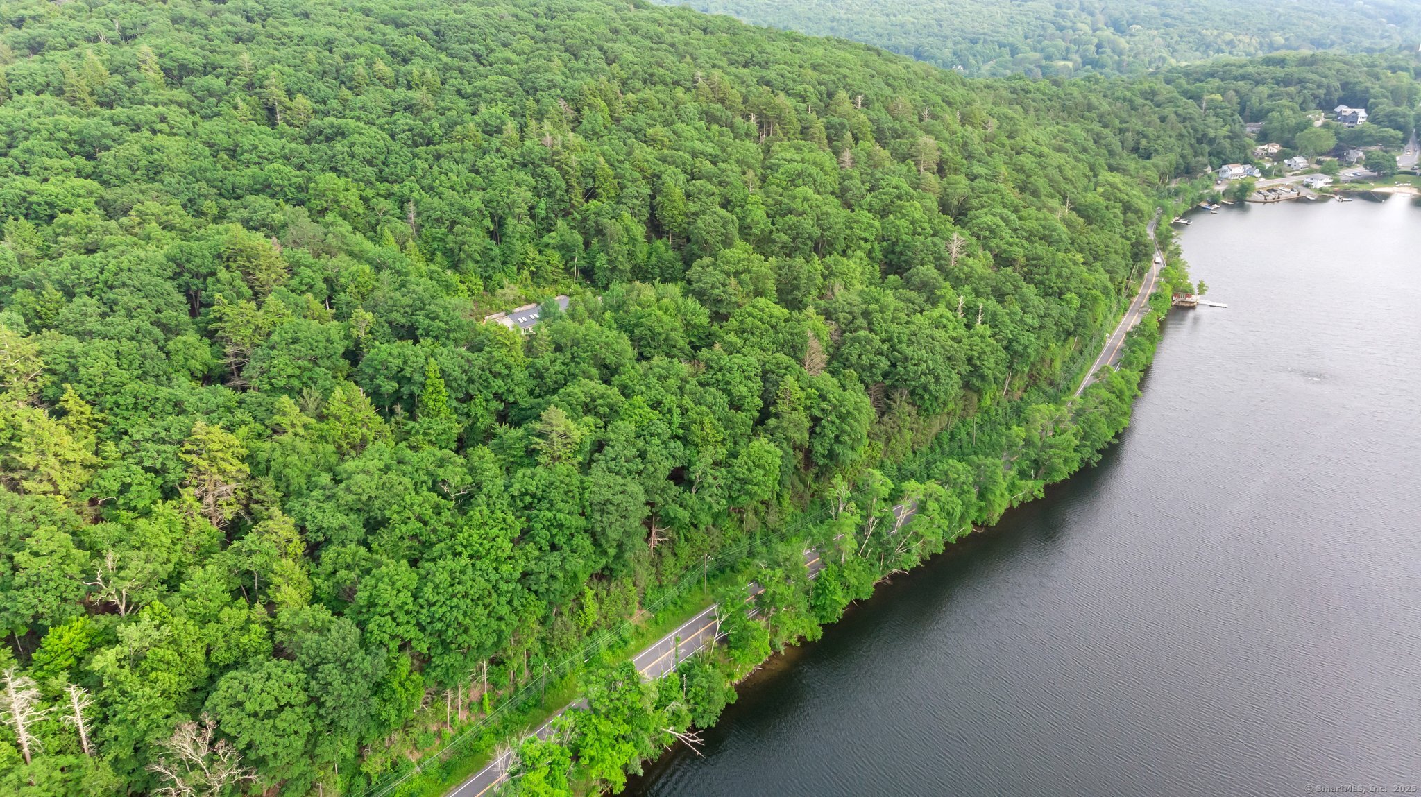 31 June Road New Preston Marble Dale, CT 06777 - Photo 3 of 6 Photograph taken directly above the land at 31 June Rd.