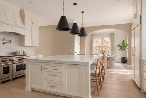 a view of a bench in a backyard