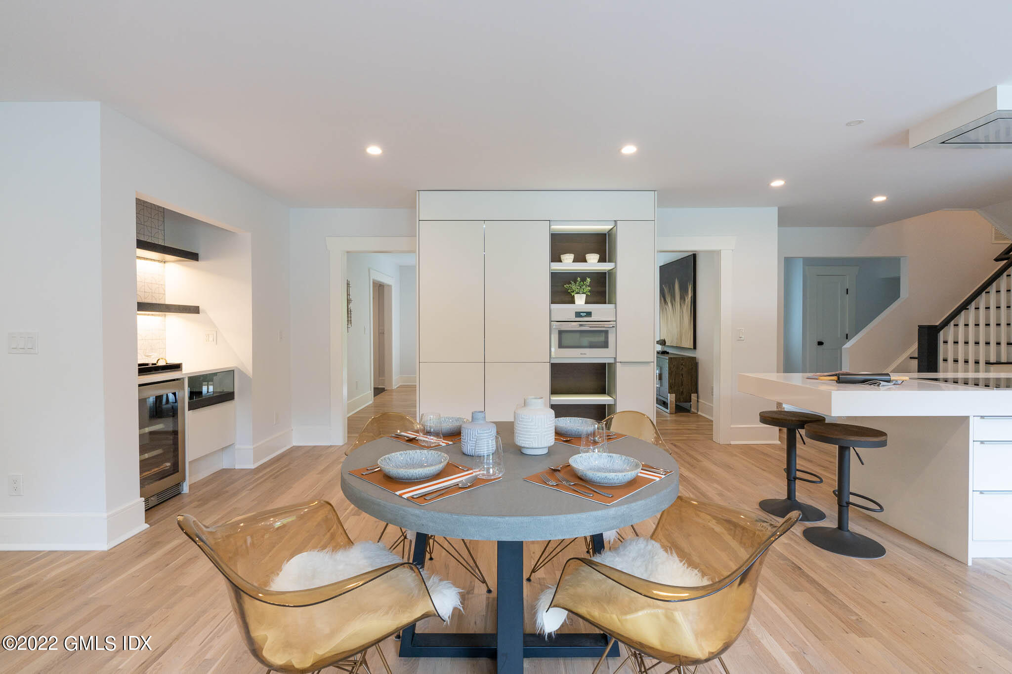 21 Hedgerow Lane Greenwich, CT 06831 - Photo 14 of 35 a view of a dining room with furniture