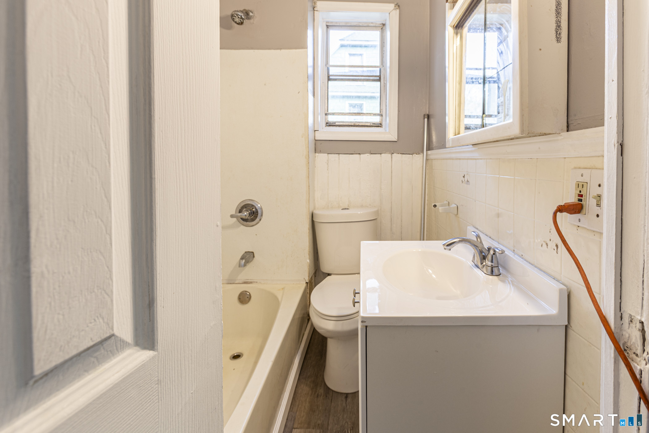 17 Hawthorne Terrace Torrington, CT 06790 - Photo 12 of 37 a bathroom with a sink a toilet and shower