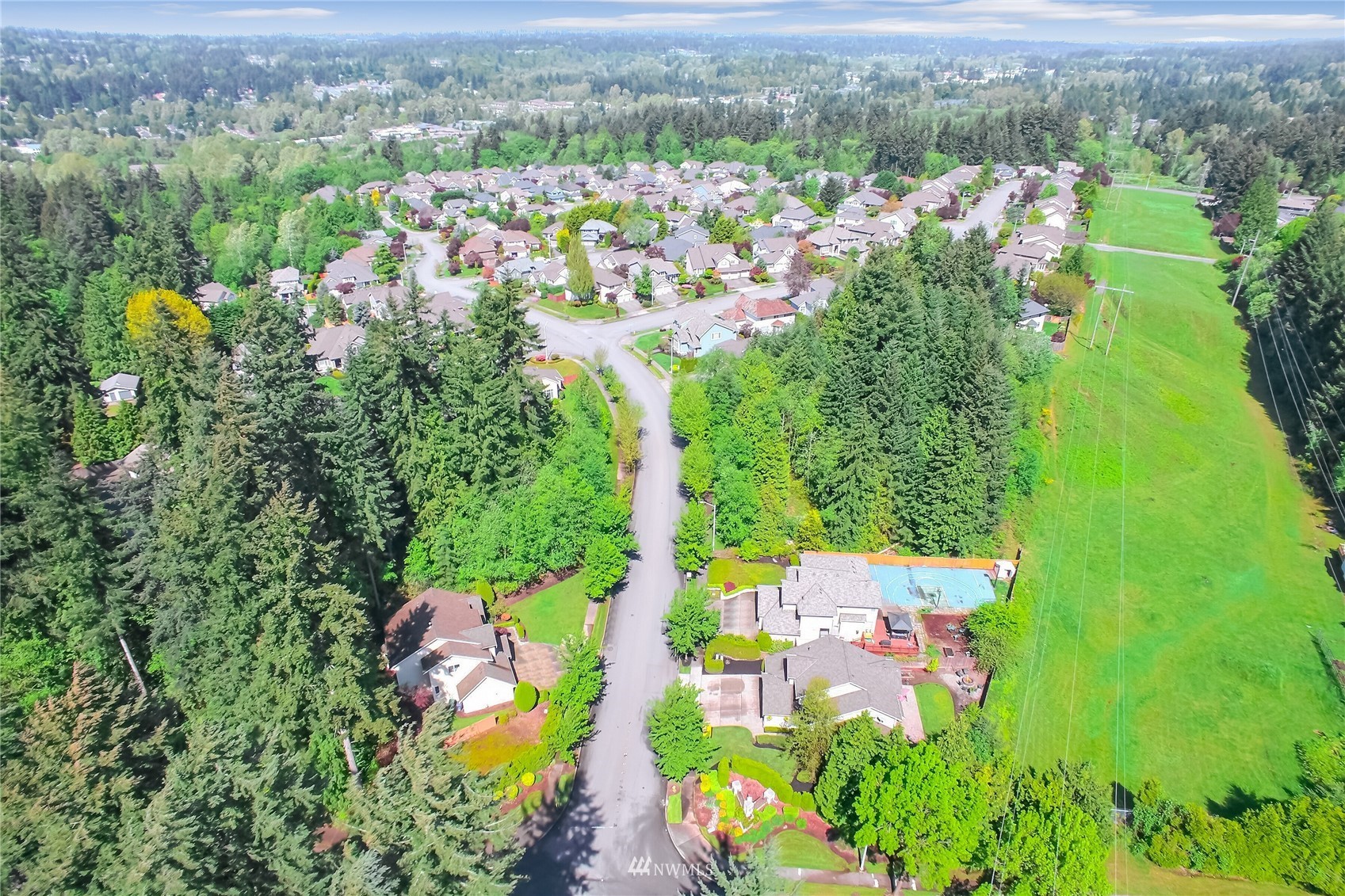 3007 204th Street Southeast Bothell, WA 98012 - Photo 37 of 37 an aerial view of residential house with outdoor space and trees all around