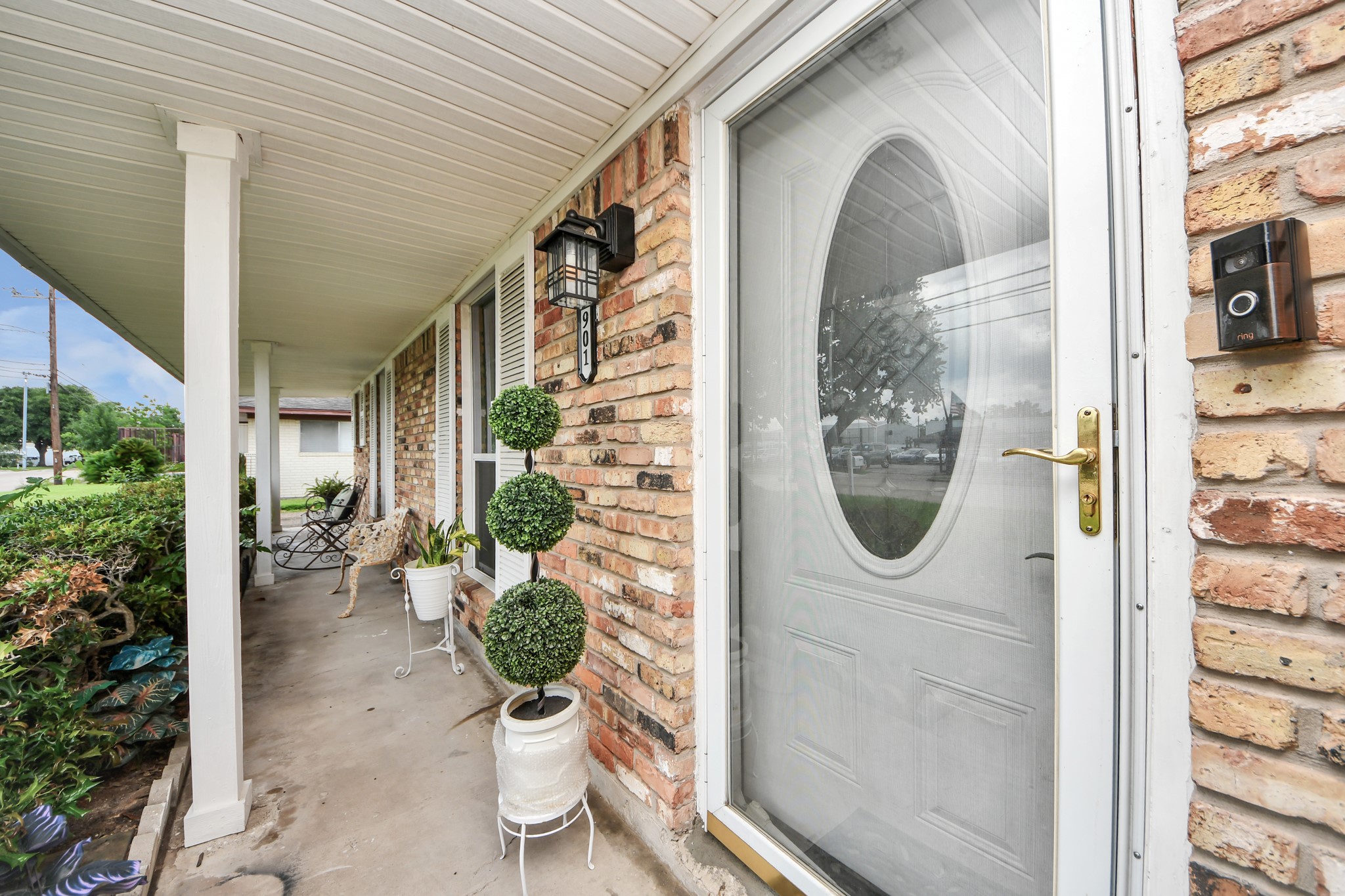 3901 Jeanetta Street Houston, TX 77063 - Photo 6 of 41 Charming covered front porch.