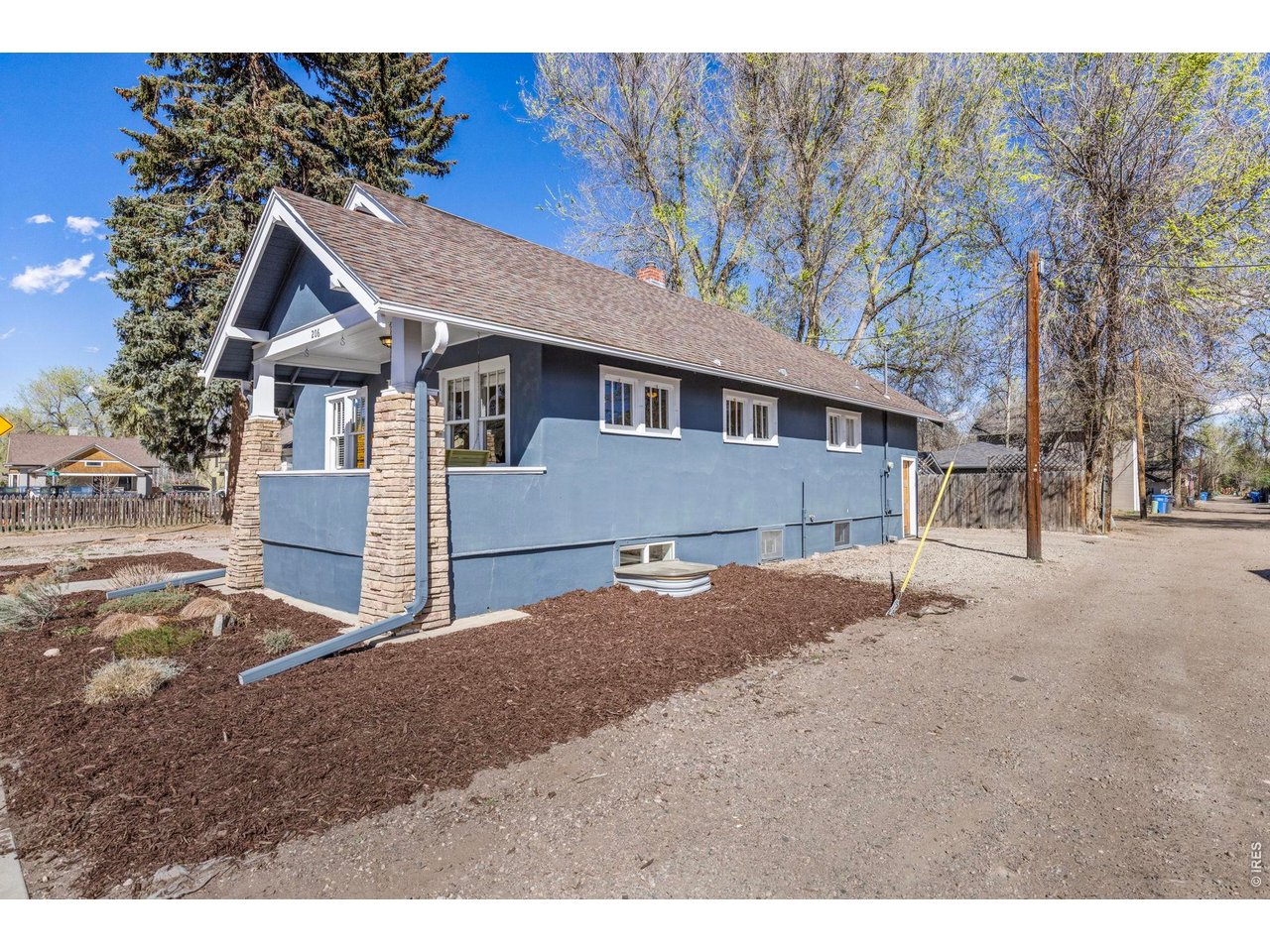 206 South Shields Street Fort Collins, CO 80521 - Photo 32 of 47 a house view with a outdoor space