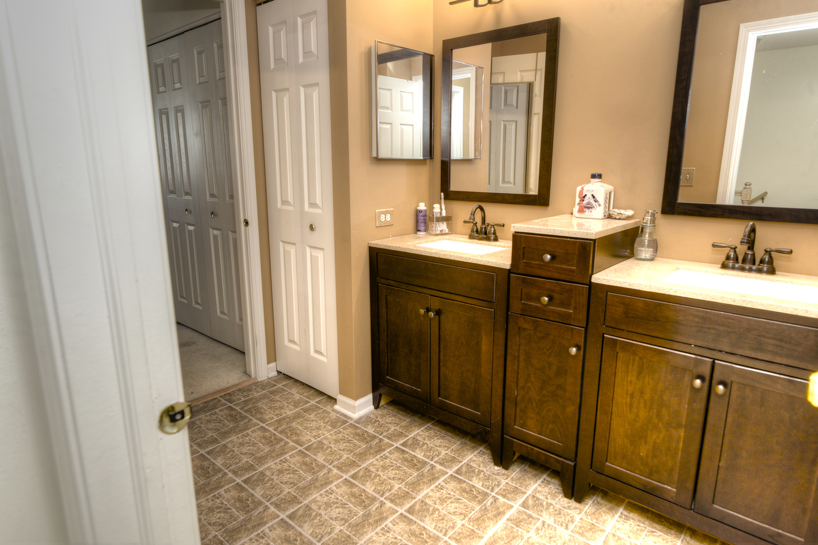 1063 Horizon Ridge Lake In The Hills, IL 60156 - Photo 15 of 27 a bathroom with a sink and a mirror