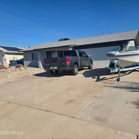 a view of a car garage