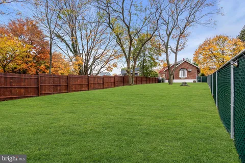a view of a green field