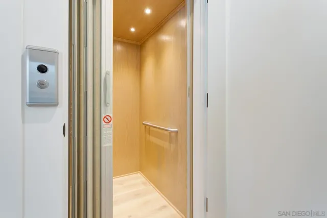 a view of a house with a door