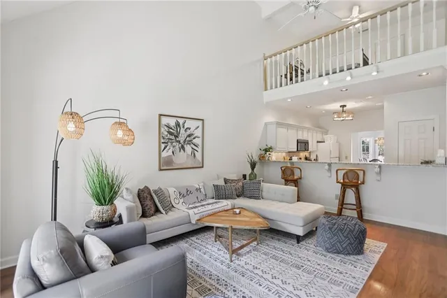 a view of outdoor space with trampoline