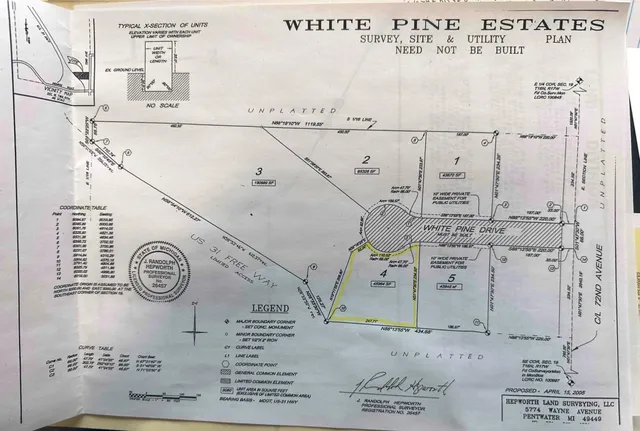 $32,900 | V/l-4 V/l-4 White Pine Drive, Hart, MI 49420