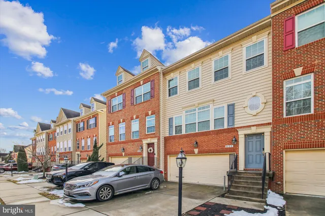 a car parked in front of a building
