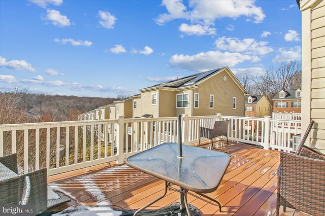 a view of a house with a chairs