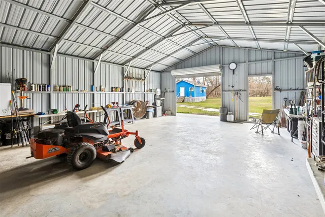 a view of a lake with a mountain in the background