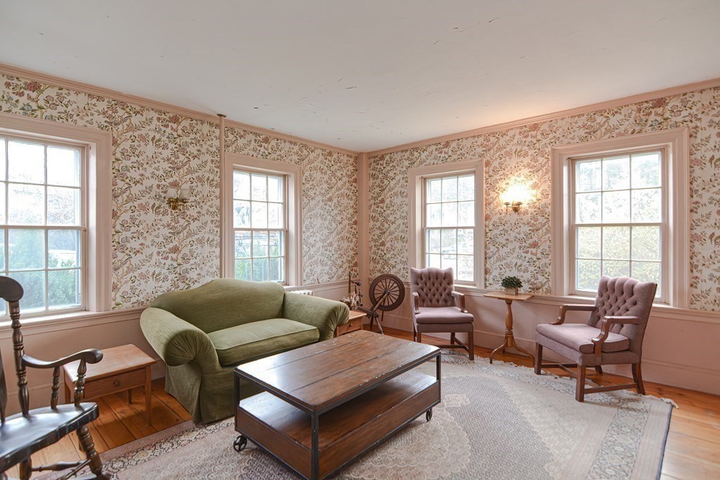 58 Hudson Road Sudbury, MA 01776 - Photo 14 of 42 a living room with furniture and a large window