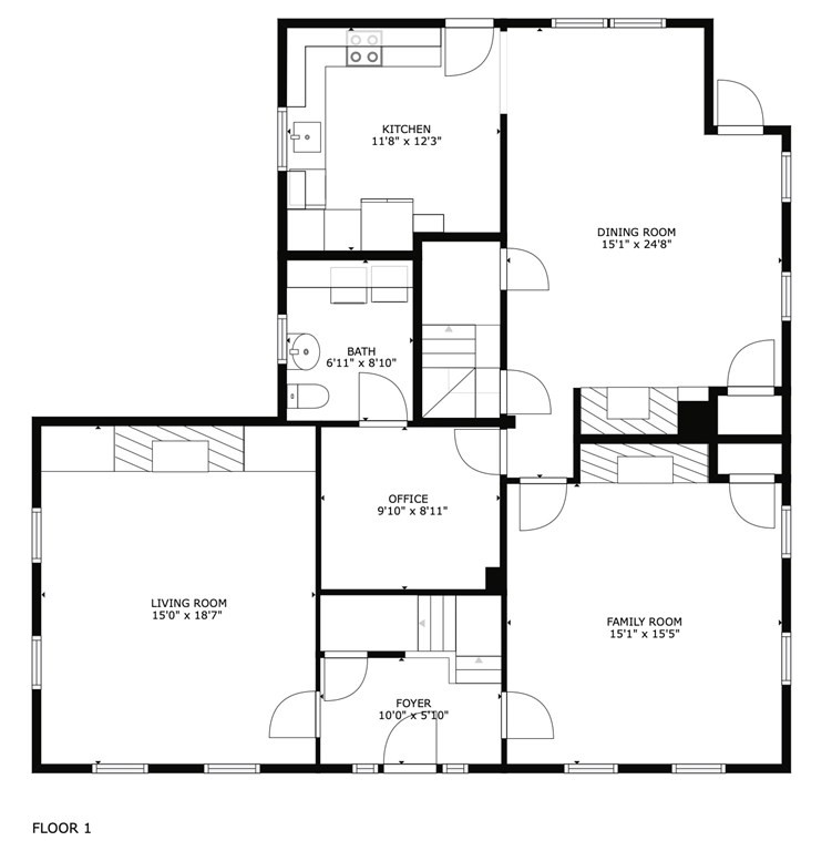 58 Hudson Road Sudbury, MA 01776 - Photo 41 of 42 a picture of a floor plan