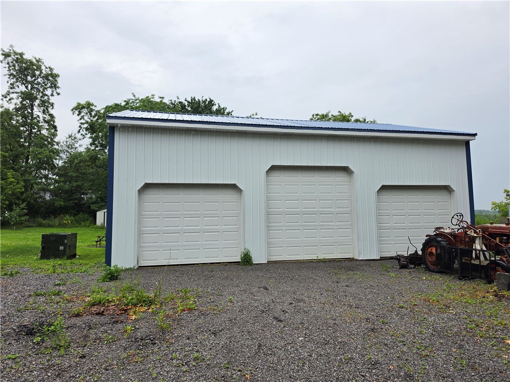6328 Warboys Road Byron, NY 14422 - Photo 7 of 31 30x40 Barn: Insulated, electric service, A/C, Shop, Oversized Doors, Loft and more!