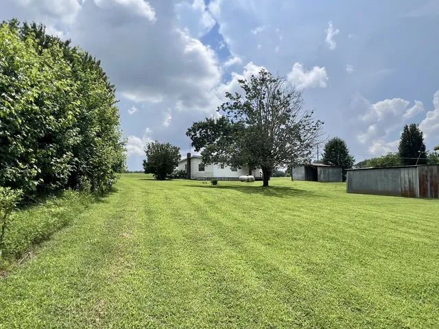 a house view with outdoor space