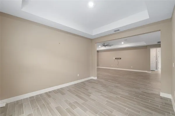 wooden floor in an empty room