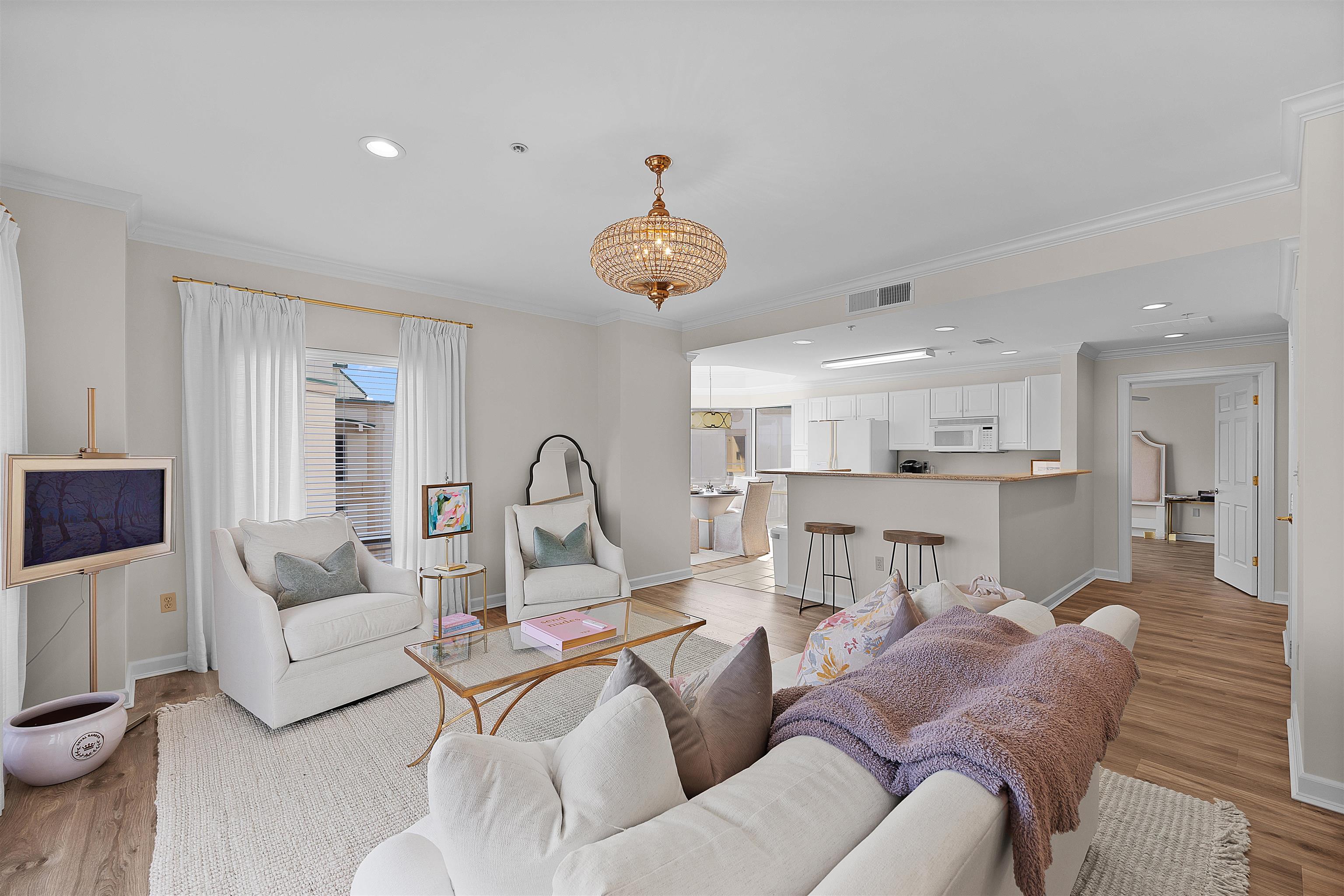 323 Cr 380 Road, Unit P 605 Iuka, MS 38852 - Photo 12 of 24 a living room with furniture and kitchen view