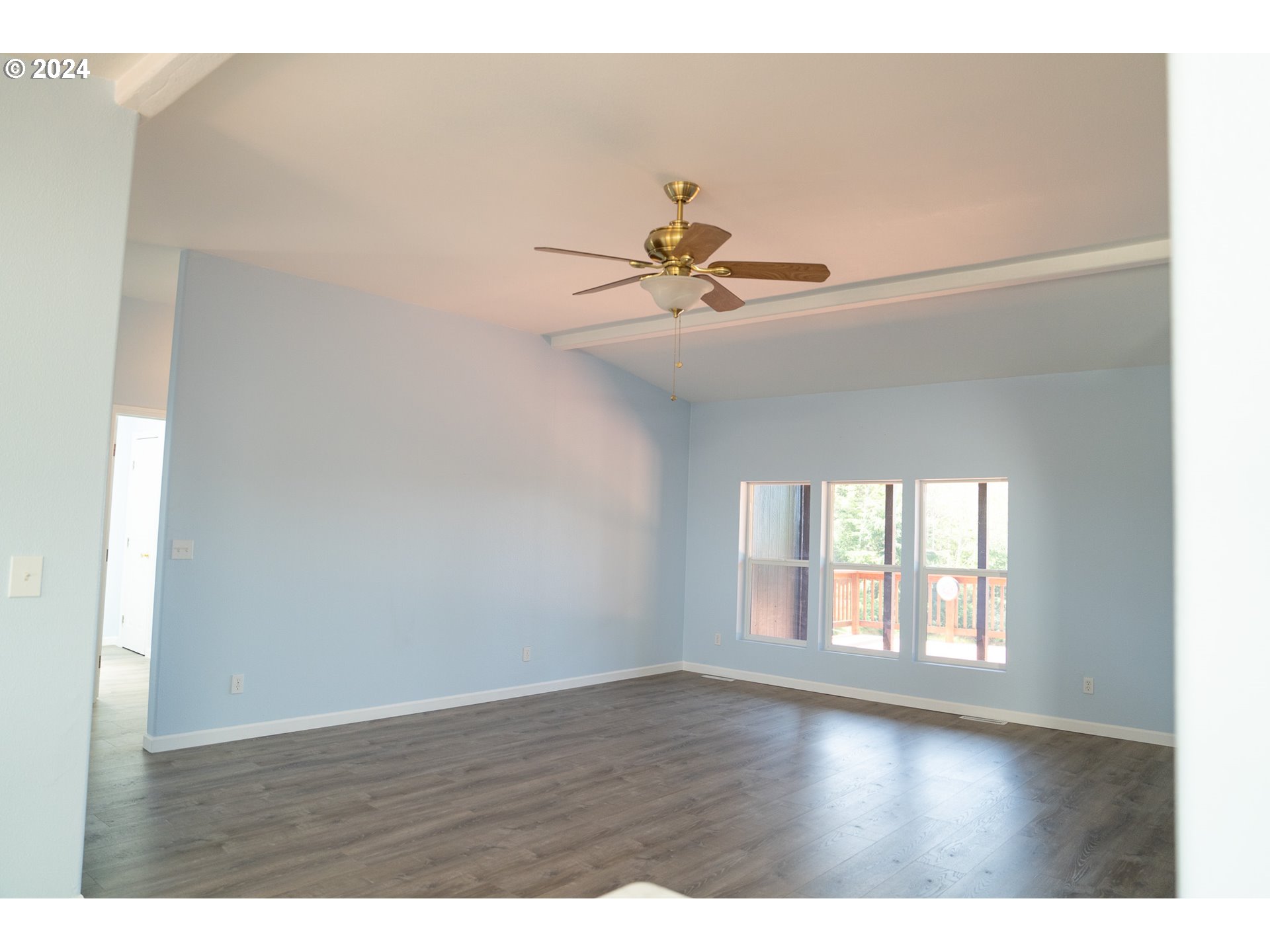 27286 Eighty Acres Road Gold Beach, OR 97444 - Photo 34 of 46 a view of an empty room with a window