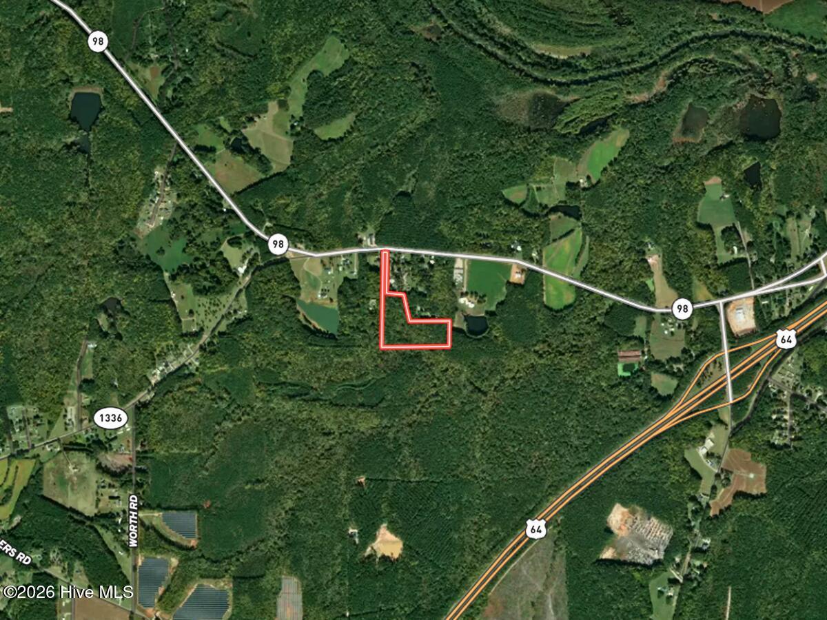 0 Nc 98 Hwy Spring Spring Hope, NC 27882 - Photo 38 of 39 38. Aerial Easy Access to HWY 64