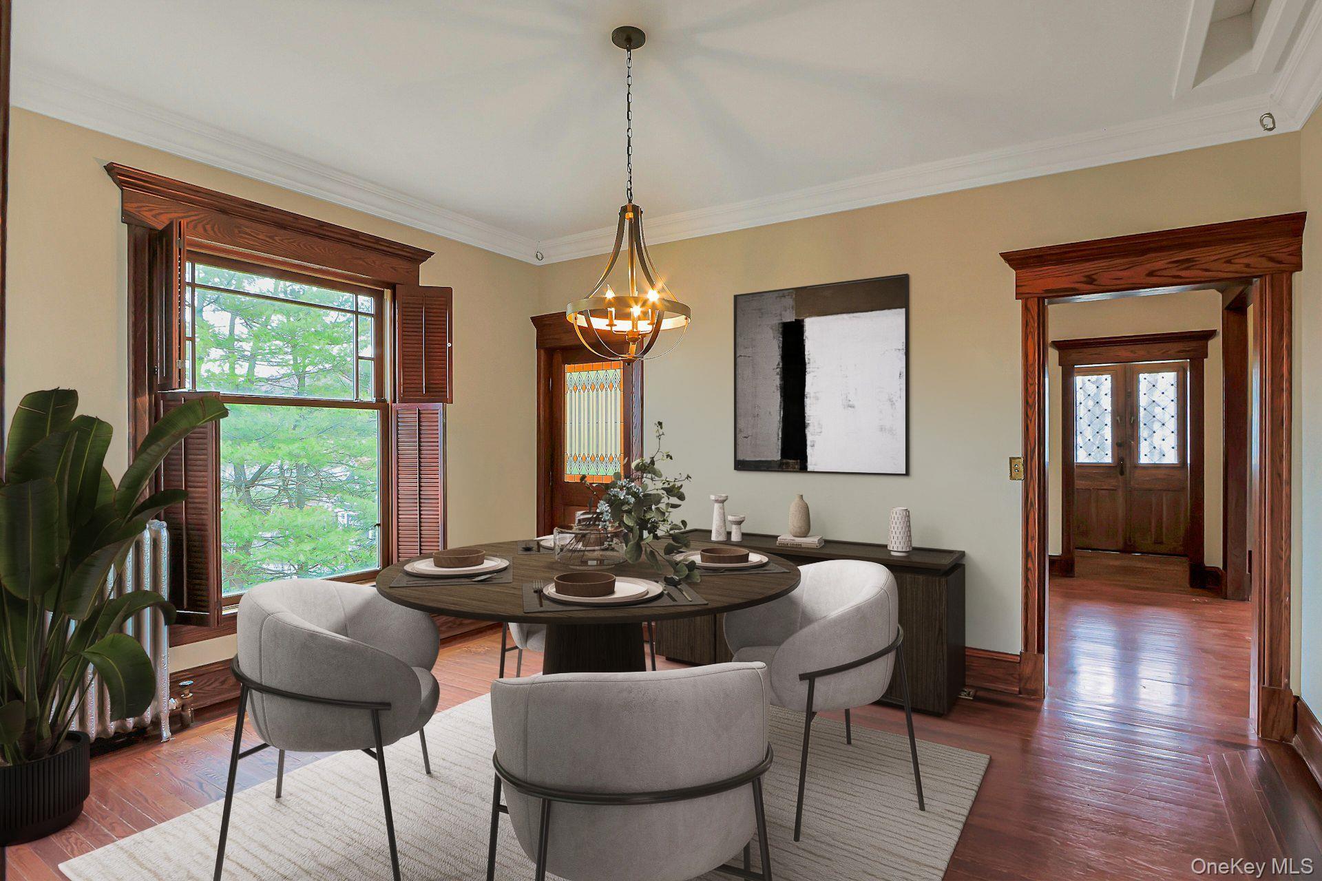 2 Pine Hill Road Chester, NY 10918 - Photo 13 of 36 a view of a dining room with furniture window and outside view